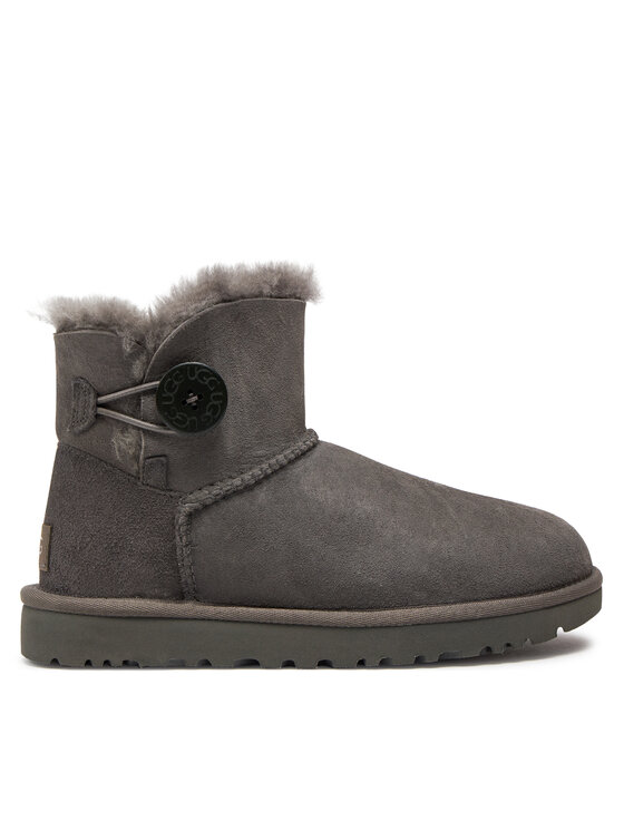 Ugg Снігоходи Ugg W Mini Bailey Button II 1016422 Сірий