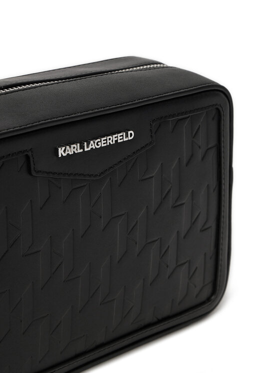 KARL LAGERFELD Geantă crossover KARL LAGERFELD A1M30067 Negru