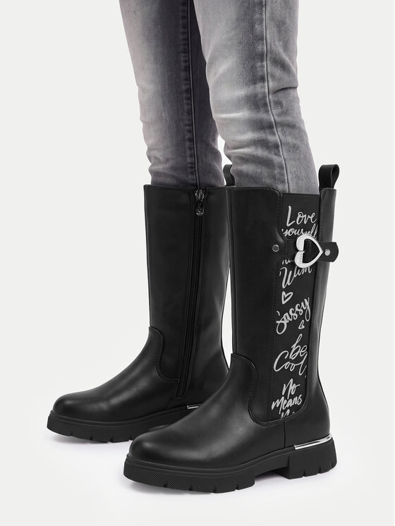 DeeZee Stivali DeeZee CEO-CS6205-04 Nero