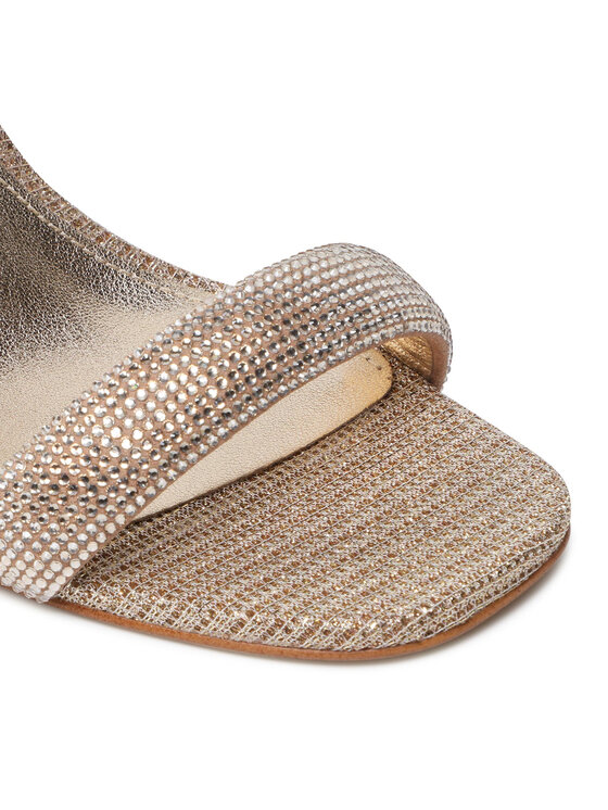 MICHAEL Michael Kors Šlepetės MICHAEL Michael Kors Clara Sandal 40R2CLHA2S Auksinė