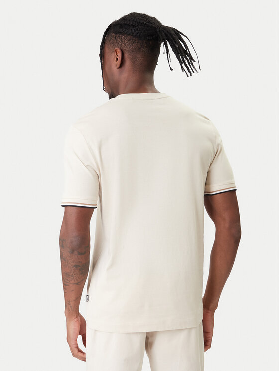 BOSS BOSS Camiseta Thompson 04 50501097 Écru Regular Fit