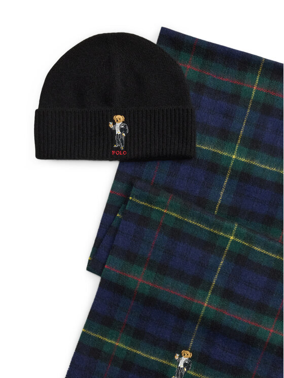 Polo Ralph Lauren Комплект шал и шапка Polo Ralph Lauren 449P20310001 Цветен