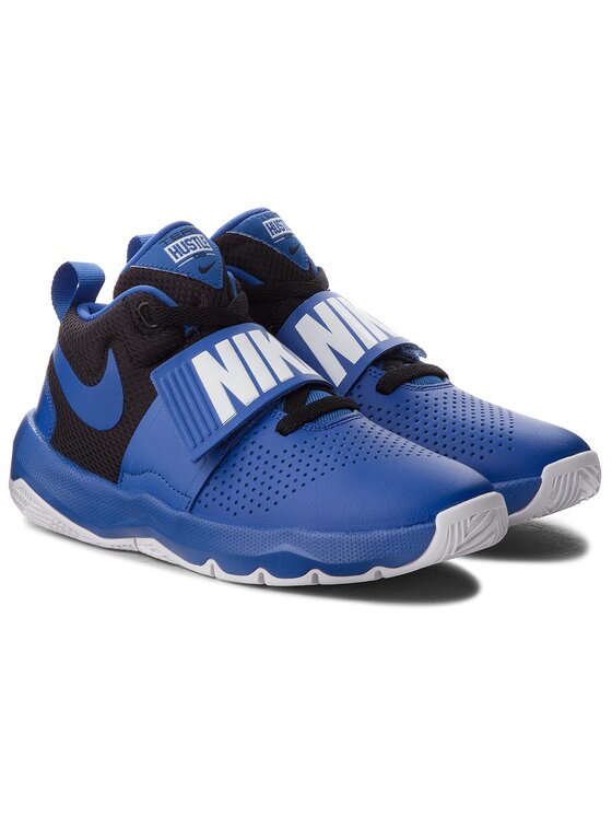 Nike Basketbalové boty Nike Team Hustle D 8 (GS) 881941 405 Tmavomodrá