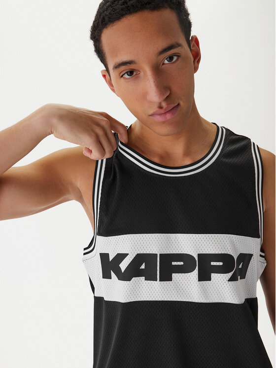 Kappa Kappa Майка Authentic Sainos 382E2PW Чорний Regular Fit
