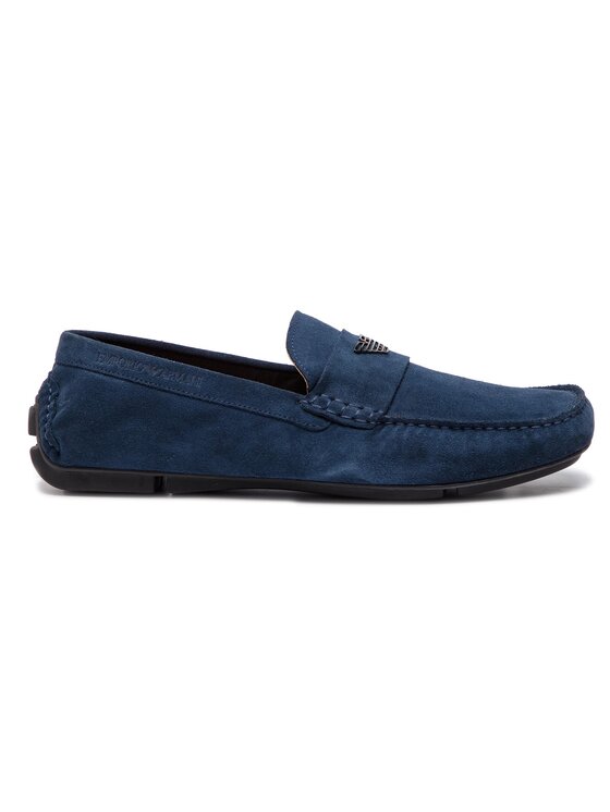 Emporio Armani Mokasini Emporio Armani X4B124 XF188 00054 Mornarsko modra