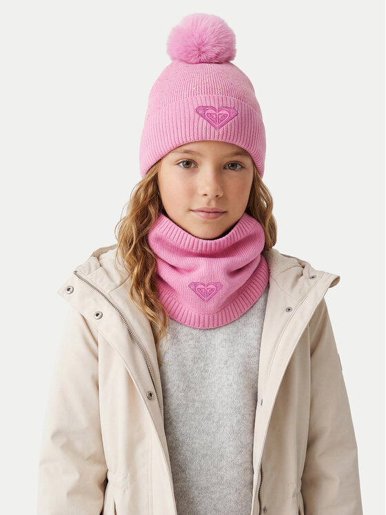 Roxy Komplektas: kepurė ir gaubtas Roxy CEO-ROXY_ACCCS_08_AW2025 Rožinė
