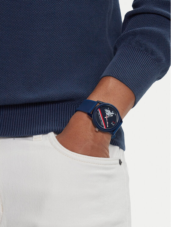 U.S. Polo Assn. Ρολόι U.S. Polo Assn. Michael USP7306BL Σκούρο μπλε
