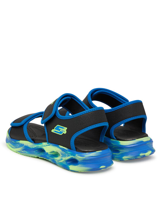 Skechers Босоніжки Skechers S-Lights: Sola Glow Sandal - Fusion Brights 407032L/BKBL Чорний