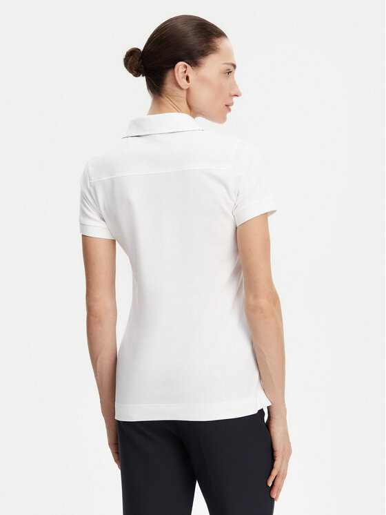 Barbour Barbour Polo majica LML0634WH33 Bela Regular Fit