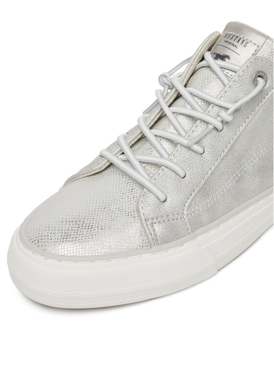 Mustang Tenisky Mustang 1272-311 Stříbrná