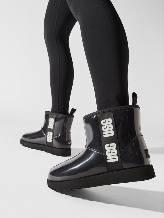 Cizme de zăpadă Ugg W Classic Clear Mini 1113190 Negru | Epantofi.ro