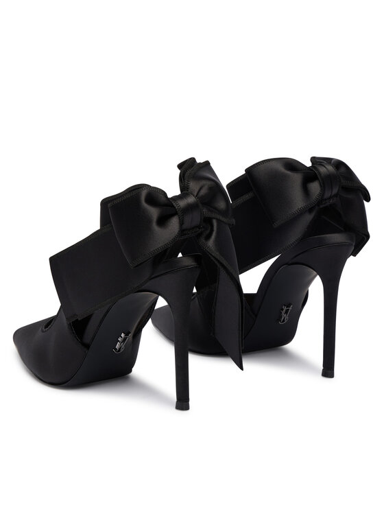 Steve Madden Pantofi cu toc subțire Steve Madden Teacup 11004931 Negru