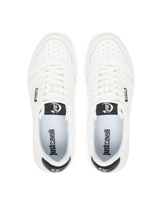 Just Cavalli Снікерcи Just Cavalli 80QA3SB3 ZPC14 Білий
