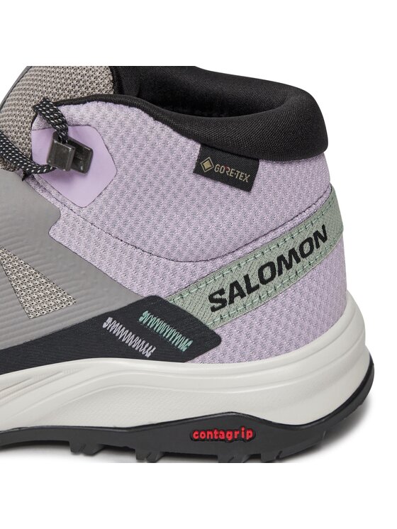 Salomon Scarpe da trekking Salomon Outrise Mid GORE-TEX L47160600 Grigio