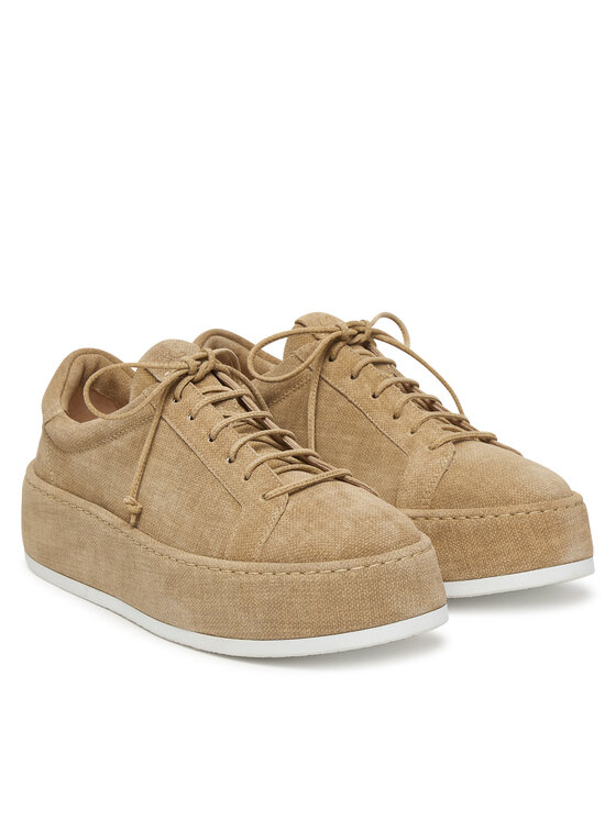 AGL Снікерcи AGL Wrap Lace Up D946025PHMONRO0551 Коричневий