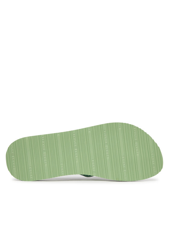 Tommy Hilfiger Japonke Tommy Hilfiger Th Webbing Summer Sandal FW0FW09193 Zelena