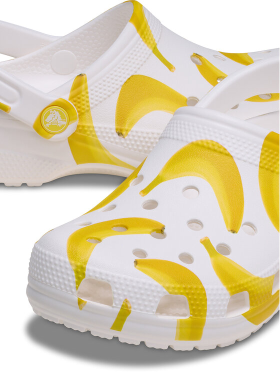 Crocs Шльопанці Crocs Classic Fresh Fruits Clog 211008 Білий