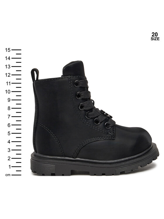 Calvin Klein Jeans Turistická obuv Calvin Klein Jeans V1A5-81010-1688 Černá