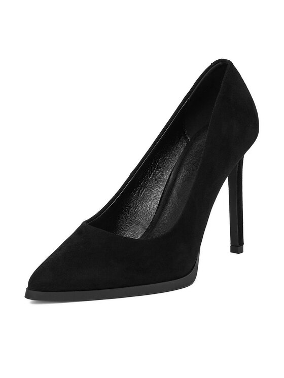 GINO ROSSI Čevlji z visoko peto GINO ROSSI EO-AZI-LT2472-1 Črna