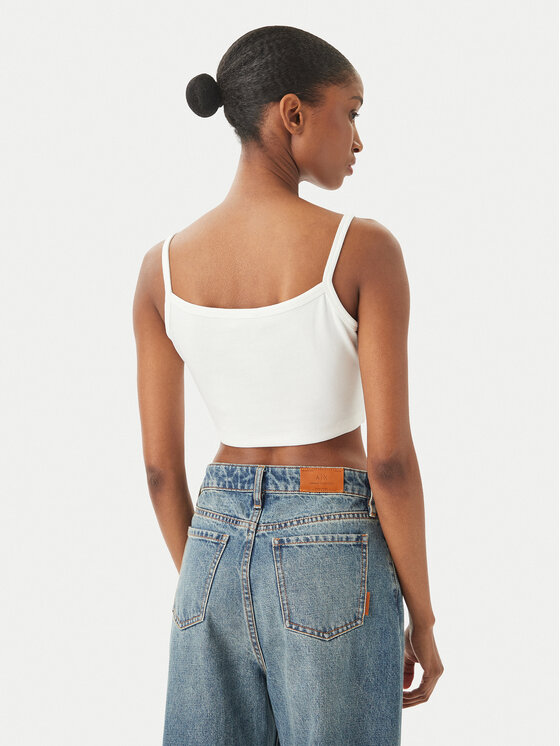 Calvin Klein Jeans Calvin Klein Jeans Top LV047F221G Blanco Slim Fit