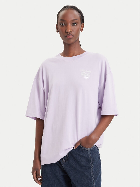 HUGO HUGO Camiseta 50574524 Morado claro Relaxed Fit