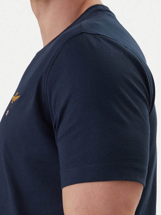 Aeronautica Militare Aeronautica Militare Camiseta 261TS1580UJ00372 Azul marino Regular Fit