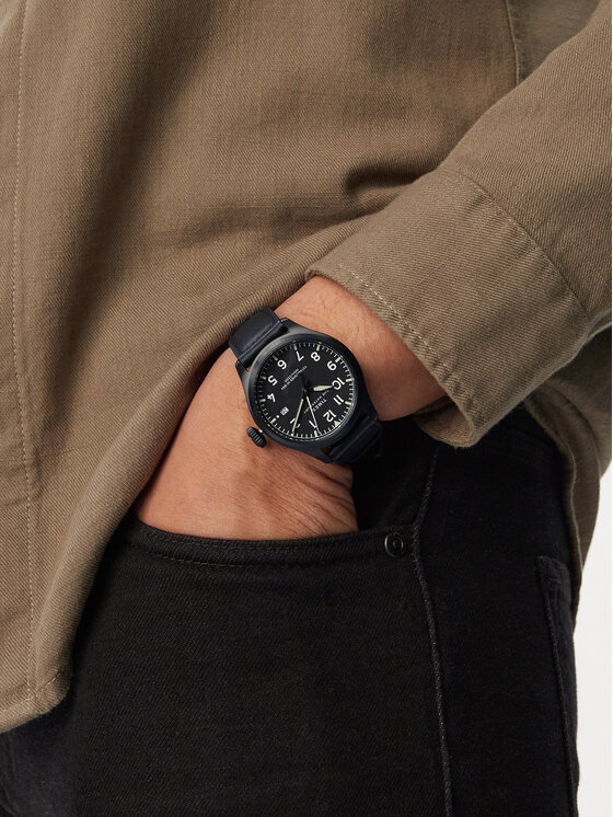 Timex Годинник Timex Waterbury Ace TW2Y18900 Чорний