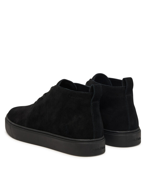 Calvin Klein Trzewiki Calvin Klein Hybrid Clean Mid Lace Up Su HM0HM02254 Czarny