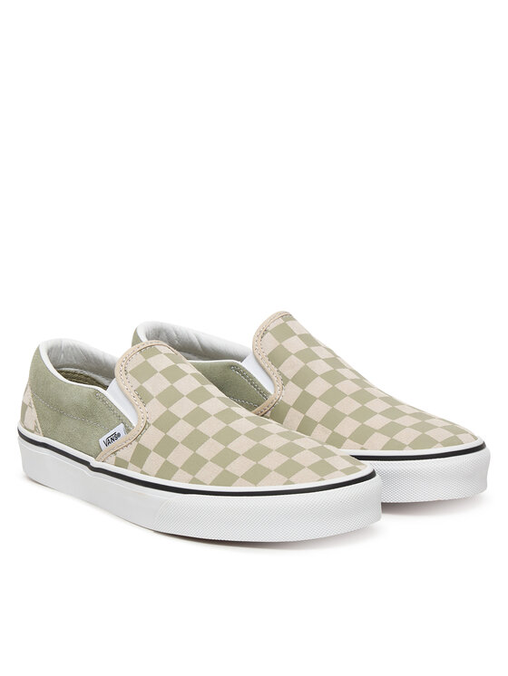 Vans Tenis superge Vans Classic Slip-On VN000D6YFSG1 Zelena