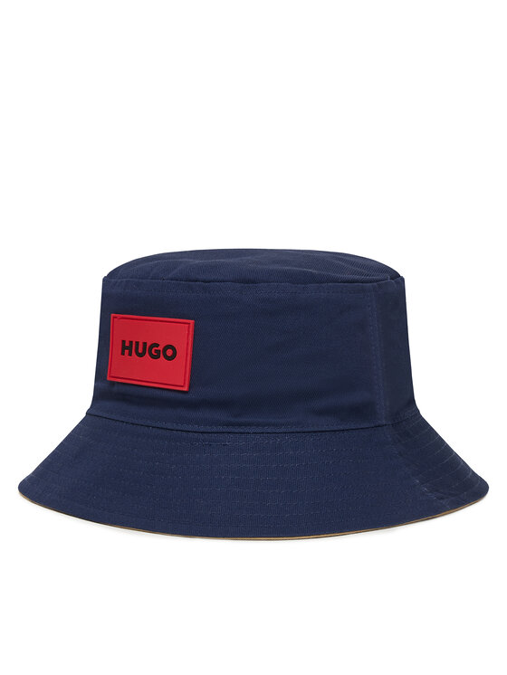 HUGO Kapelusz HUGO G01166 M Granatowy