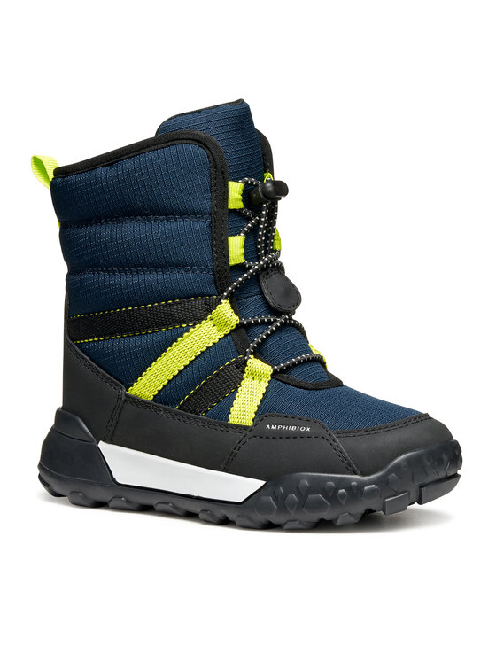 Geox Snehule Geox J Trekkyup B Abx J46MBC 08V50 C0749 S Tmavomodrá