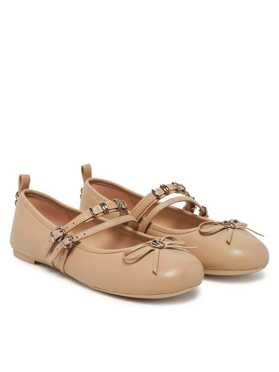 PINKO Балетки PINKO Gioia 09 SD0297 P003 Бежевий