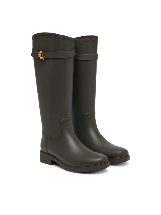 LAUREN RALPH LAUREN Gumene čizme LAUREN RALPH LAUREN Portiah Bo Wbo 802980678003 Zelena