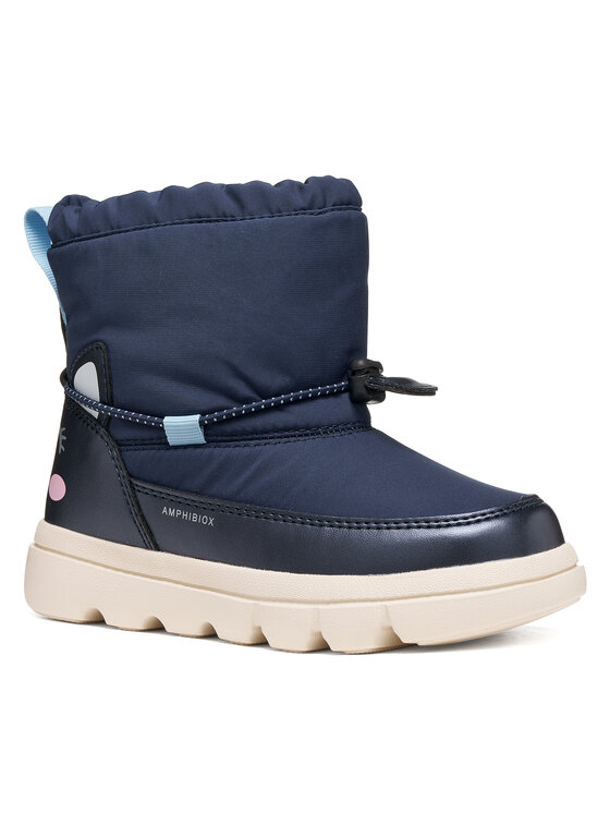 Geox Schneeschuhe Geox J Willaboom Girl B Abx J66HWD 0FUNF C4243 M Dunkelblau