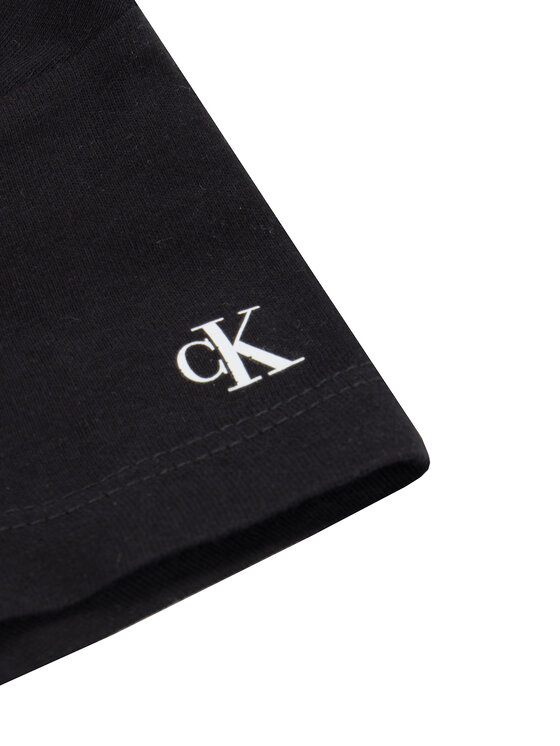 Calvin Klein Jeans Calvin Klein Jeans Majica Institutional IG0IG00380 Črna Slim Fit