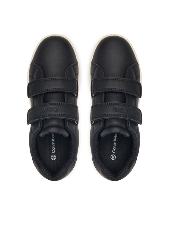 Calvin Klein Αθλητικά Calvin Klein Low Cut Velcro Sneaker V1X9-83440-1355 S Μαύρο