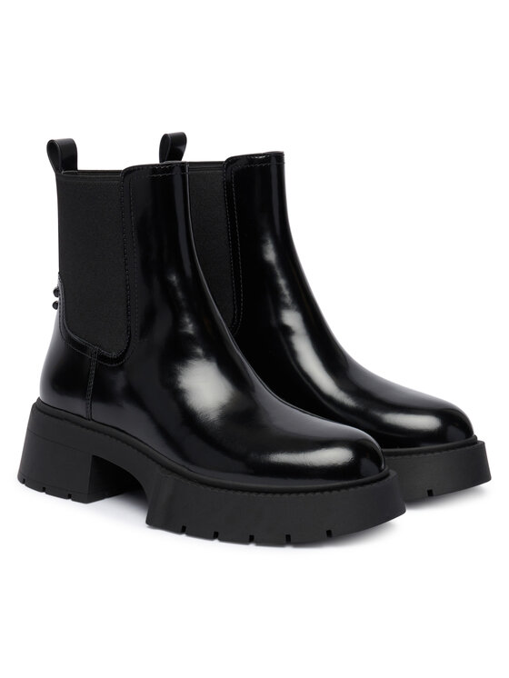 Coach Botines Chelsea Coach Leah Platform CCH90 Negro