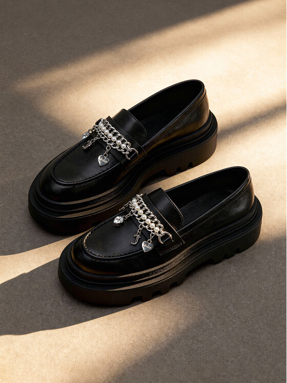 Juicy Couture Лофери Juicy Couture CEO-HY63020S-6A Чорний
