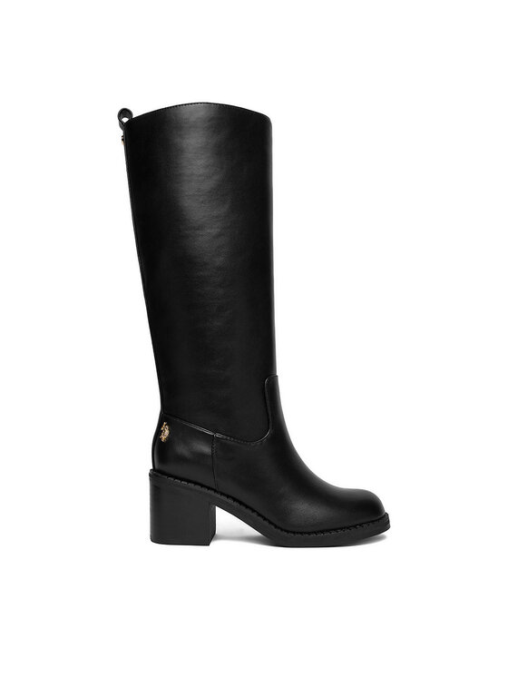 U.S. Polo Assn. Чоботи U.S. Polo Assn. EO-SABINA002W/EY1 Чорний