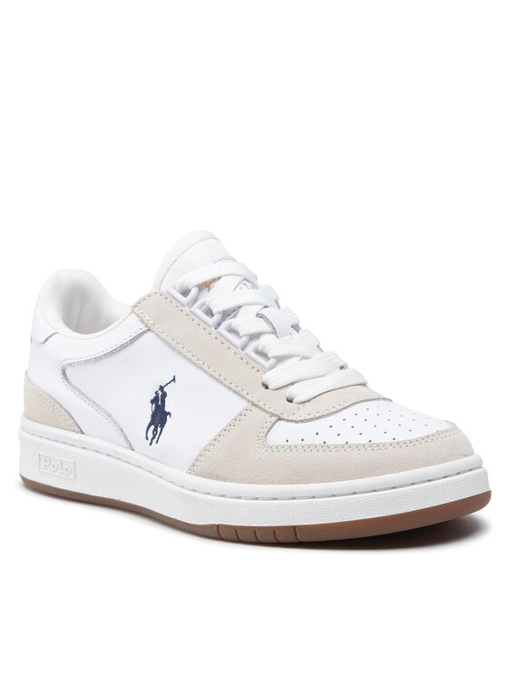 Polo Ralph Lauren Sneakersy Polo Ralph Lauren Polo Crt Pp 809834463002 Bílá