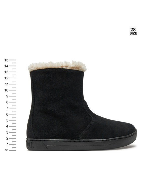 Birkenstock Kozačky Birkenstock Lille Kids Leve M 1017843 Černá