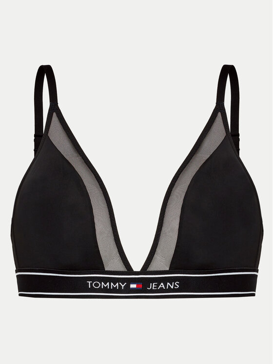 Tommy Hilfiger Tommy Hilfiger Reggiseno Bralette UW0UW05130 Nero