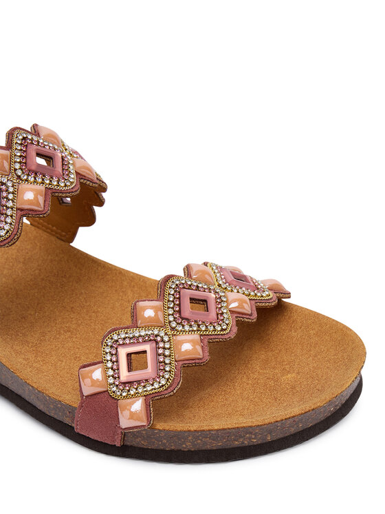 Scholl Шльопанці Scholl Tulum 2 Straps MF00701 Рожевий