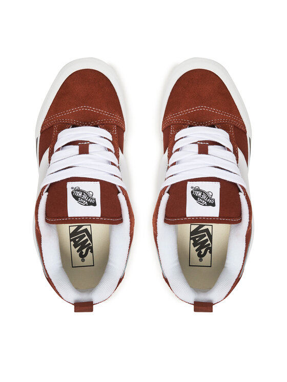 Vans Tenisówki Vans Knu Skool VN000D22FSB1 Bordowy
