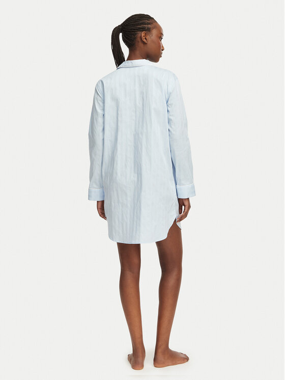 LAUREN RALPH LAUREN LAUREN RALPH LAUREN Нічна сорочка ILN32507 Світло-синій Relaxed Fit