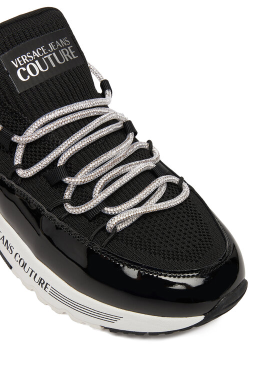 Versace Jeans Couture Снікерcи Versace Jeans Couture 79VA3SAB Чорний