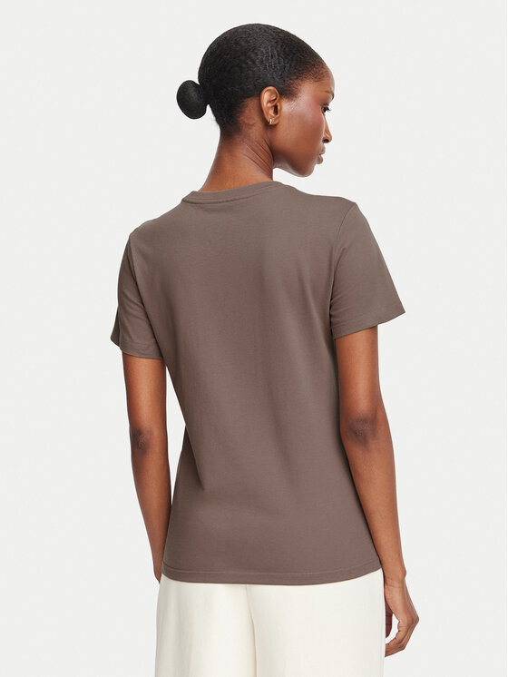 The North Face The North Face Camiseta Evolution Simple Dome Slm NF0A8FX7 Marrón claro Regular Fit