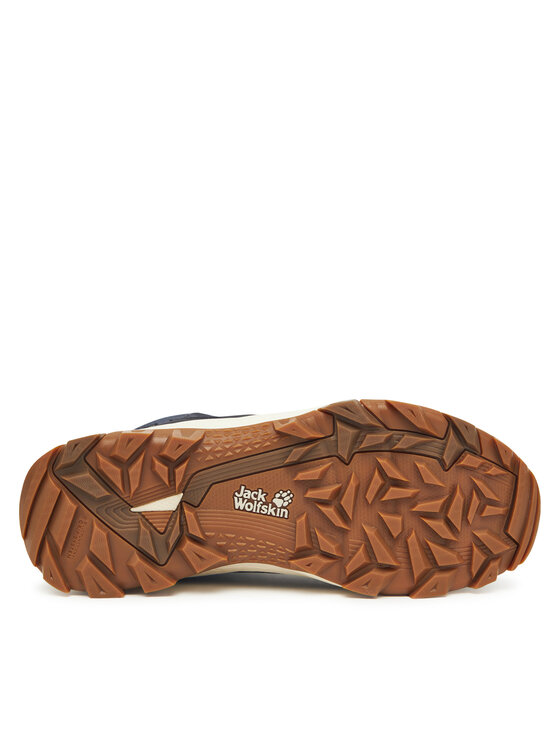 Jack Wolfskin Trekingová obuv Jack Wolfskin Everquest Snow High 4053601 Tmavomodrá