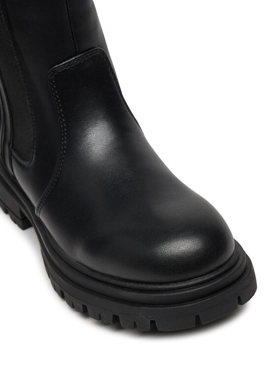 Calvin Klein Jeans Botine Calvin Klein Jeans Chelsea Boot V3A5-81019-1355 S Negru
