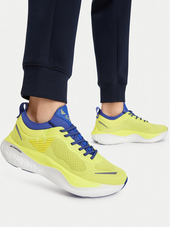 EA7 Emporio Armani Sneakersy EA7 Emporio Armani X8X246 XK443 MZ610 Żółty